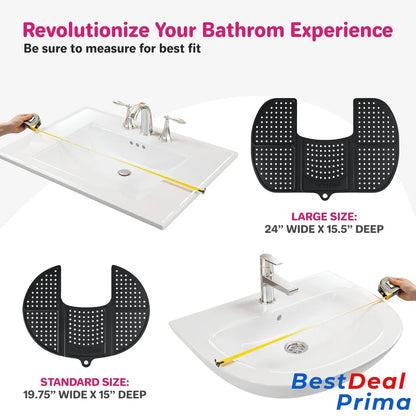 Sink Topper Foldable Cover Bathroom