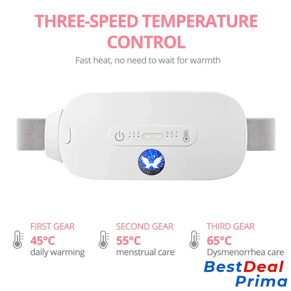 Smart Heating Massage Belt For Period Menstrual Cramps Cr