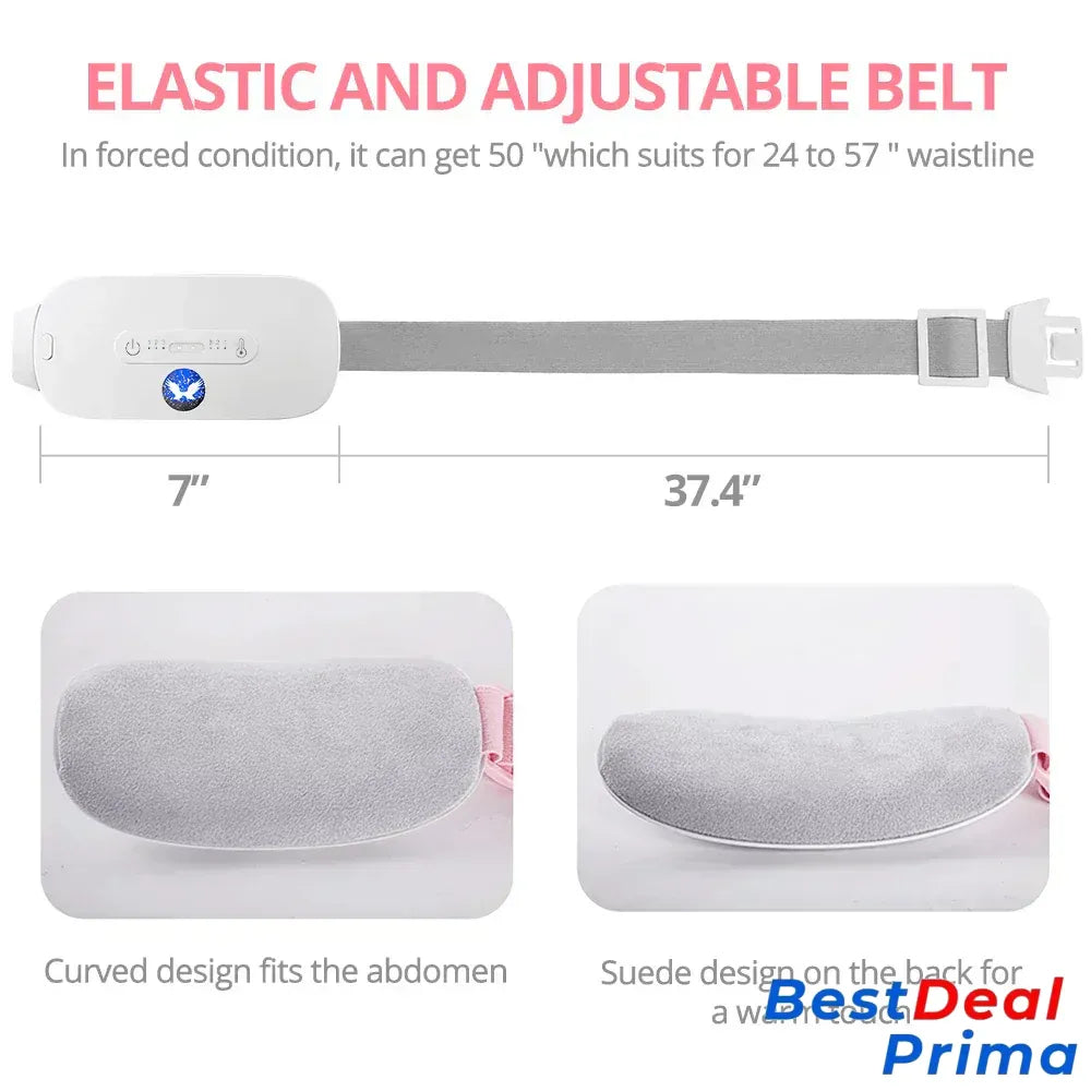 Smart Heating Massage Belt For Period Menstrual Cramps Cr