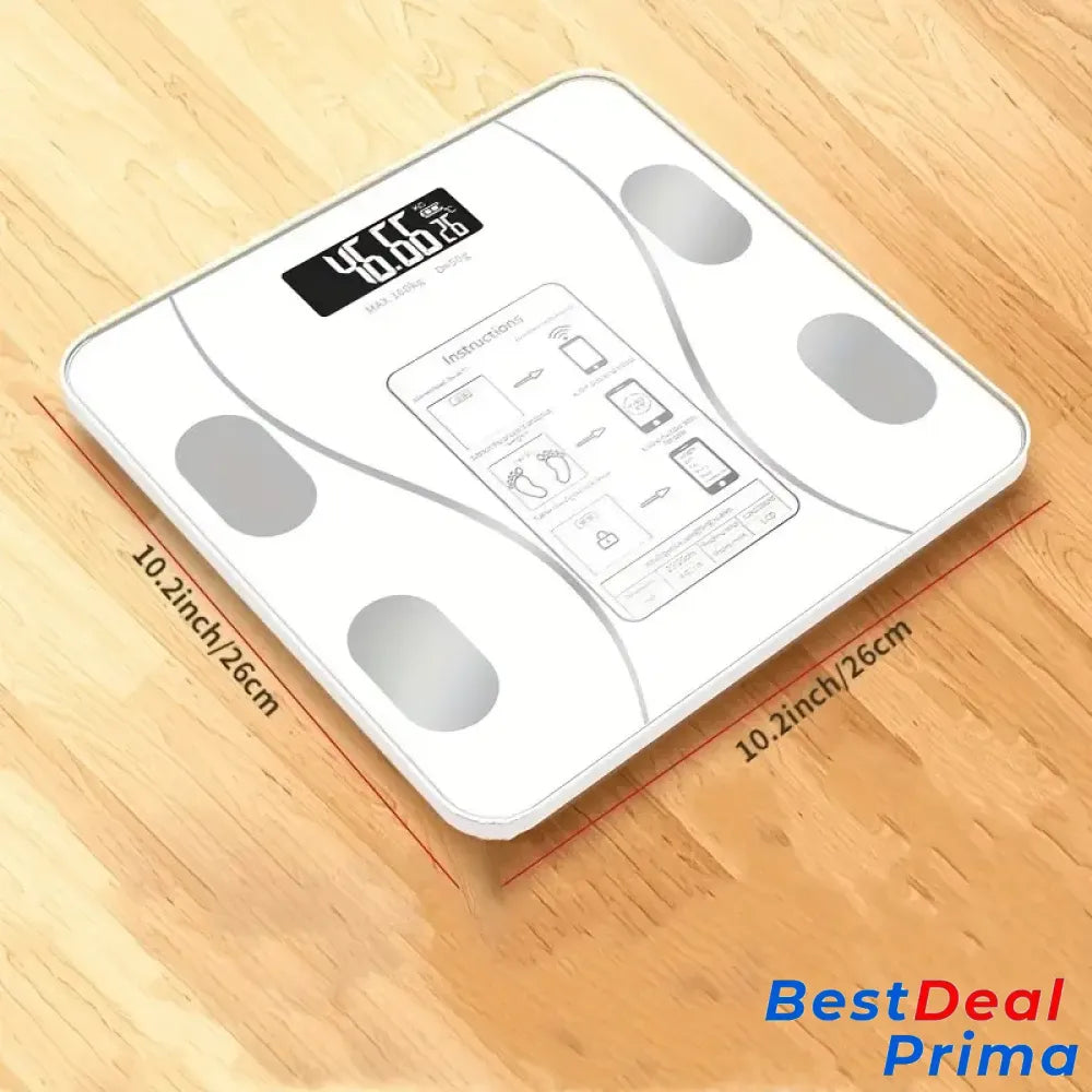 Smart Weight And Fat Scale - Accurately Measure Your Health At Home