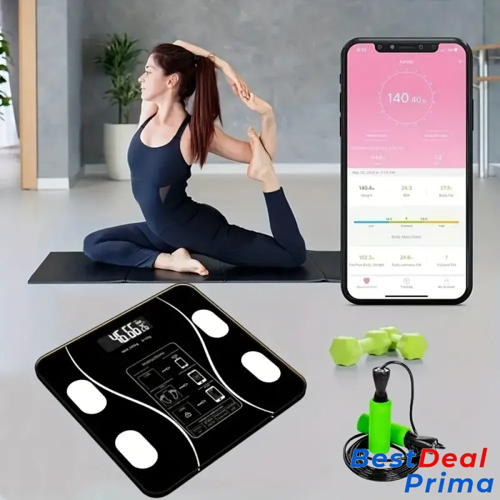 Smart Weight And Fat Scale - Accurately Measure Your Health At Home