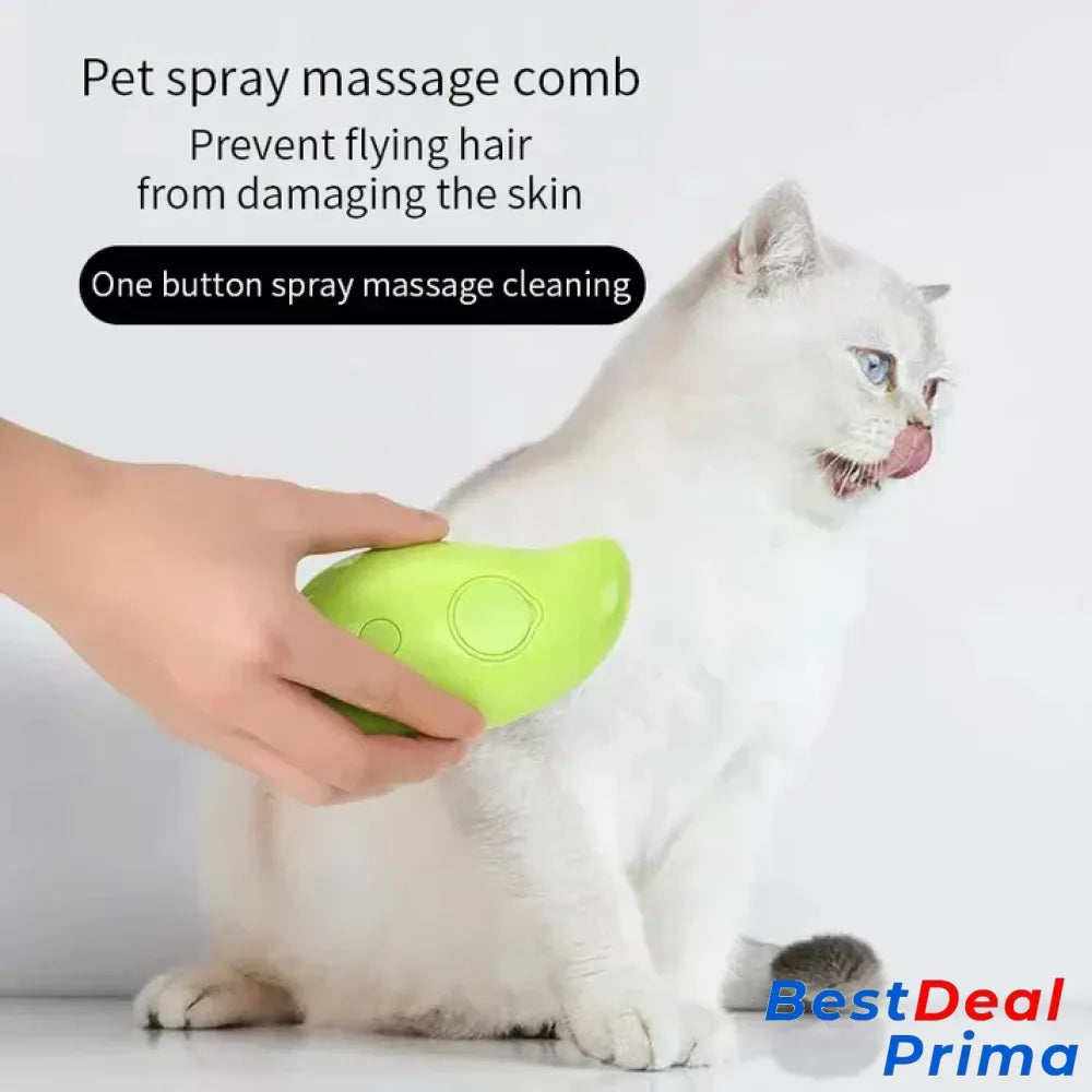 Steamy Pet Brush