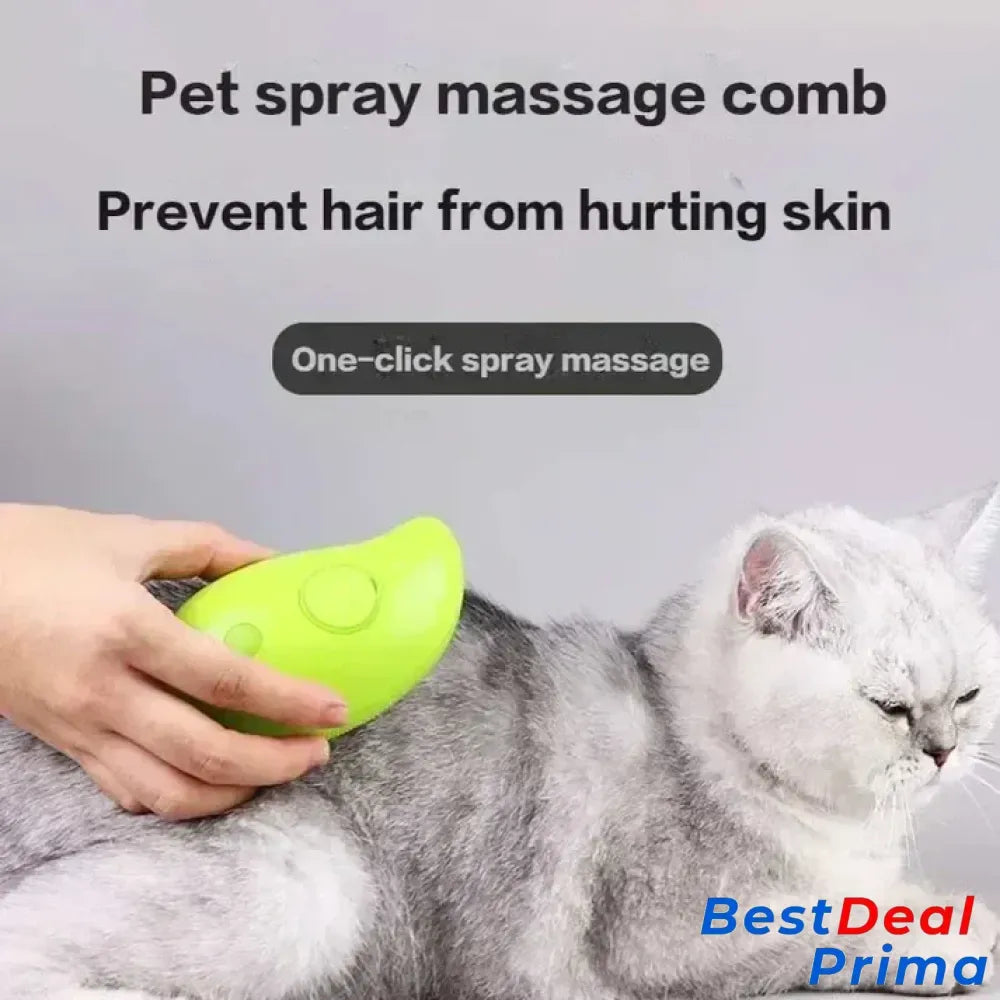 Steamy Pet Brush