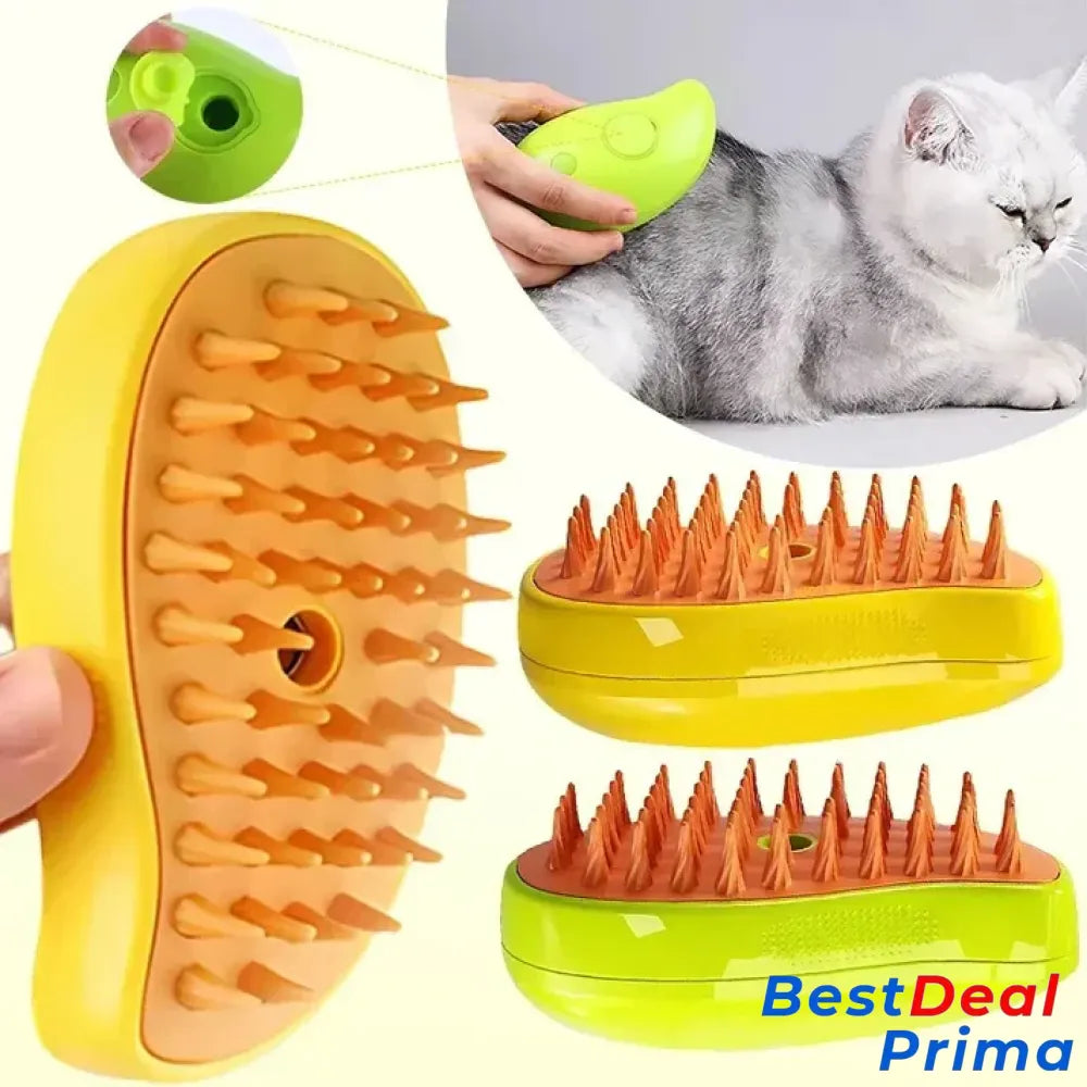 Steamy Pet Brush