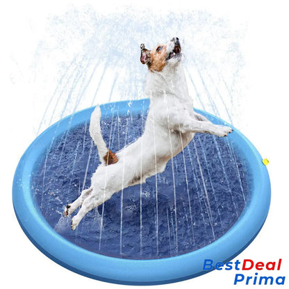 Ultimate Dog Sprinkler Pad Blue / 39X39In