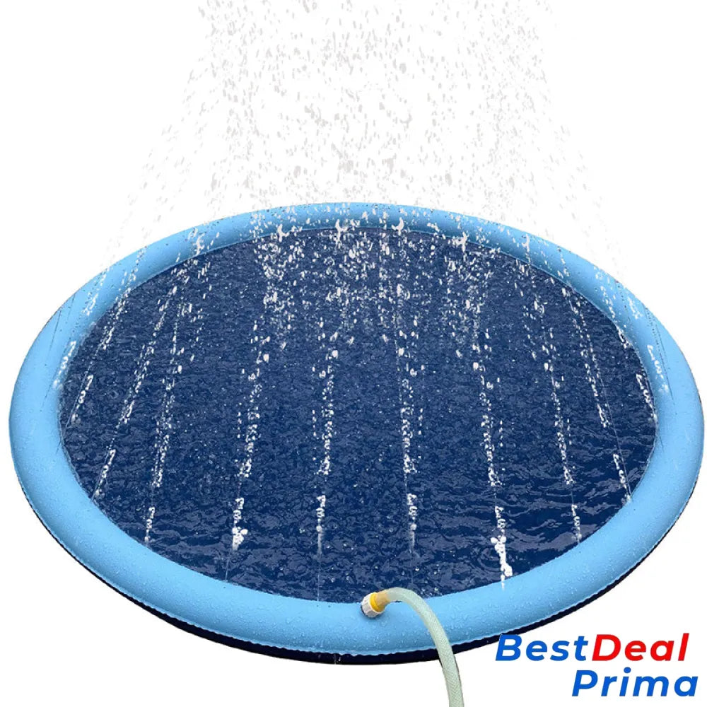 Ultimate Dog Sprinkler Pad Blue / 66X66In