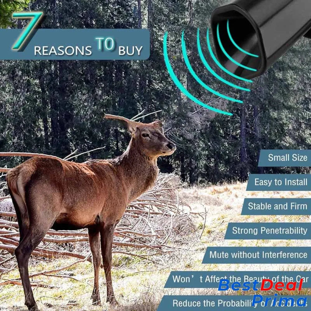 Ultrasonic Deer Warning Whistle Repeller For Car