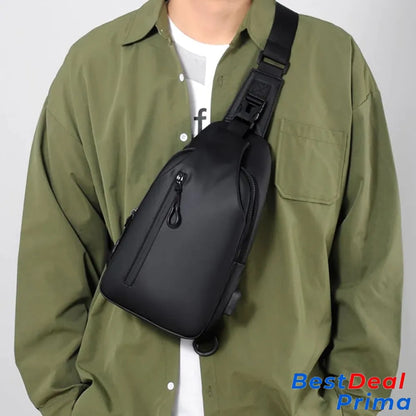 Waterproof Shoulder Bag Black