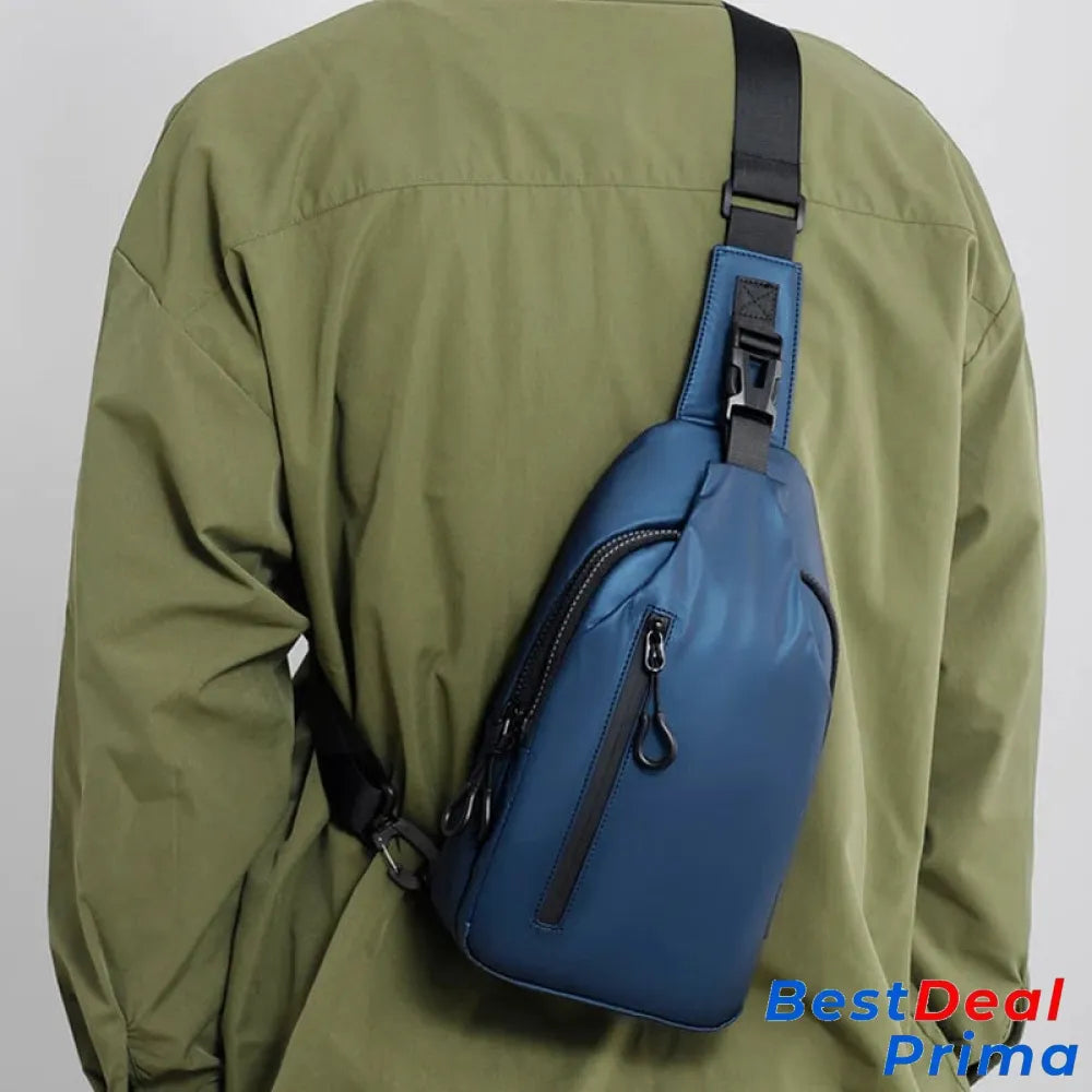 Waterproof Shoulder Bag Blue