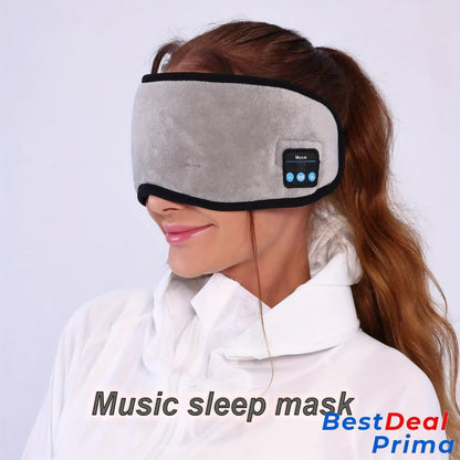 Wireless Sleep Eye Mask Headphones - Pressure-Free